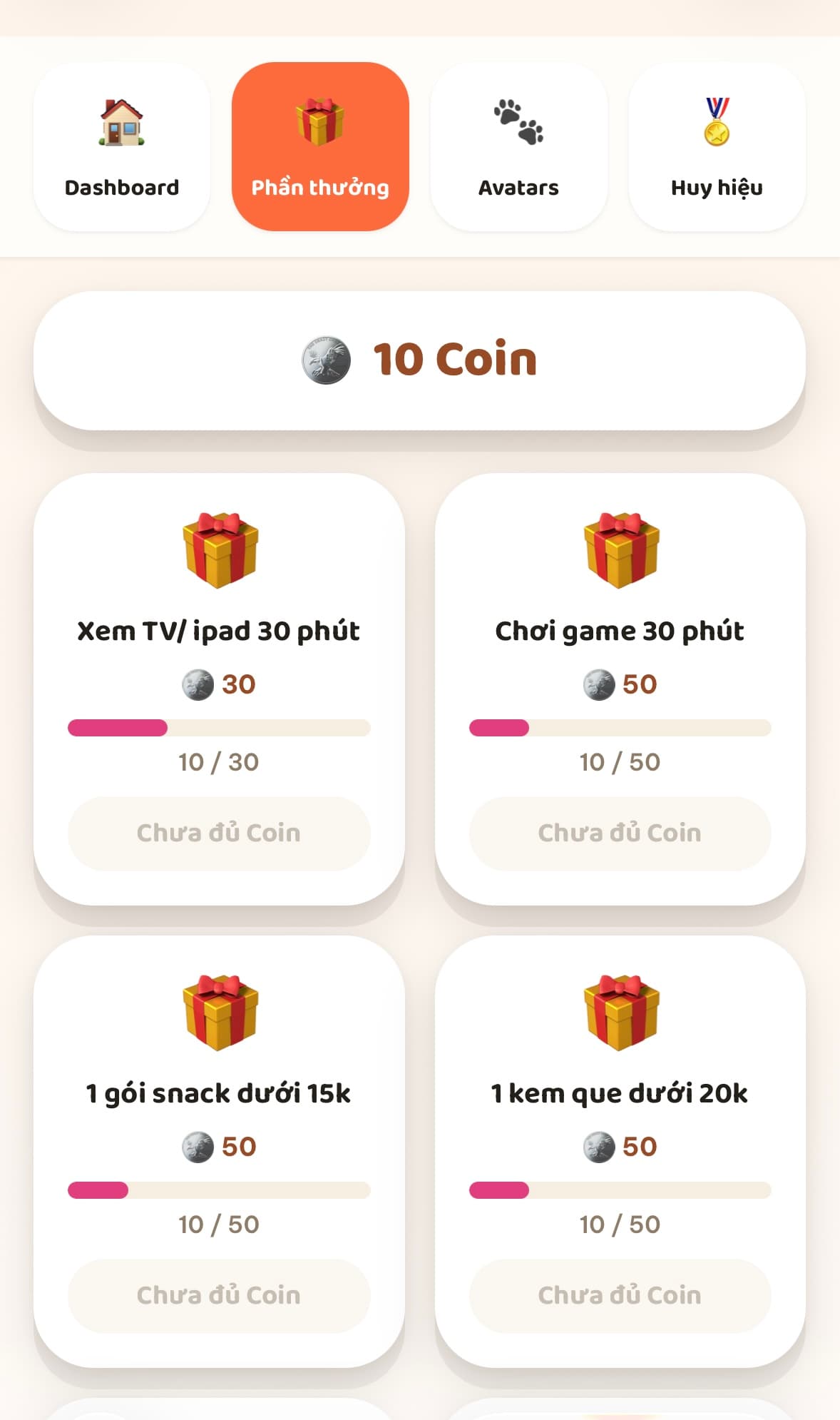 Nhận phần thưởng xứng đáng